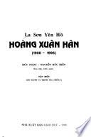 La Sơn Yên Hồ Hoàng Xuân Hãn, 1908-1996