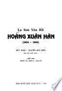 La Sơn Yên Hồ Hoàng Xuân Hãn, 1908-1996
