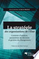 La stratégie des organisations de l’État