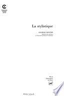 La stylistique
