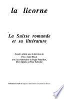 La Suisse romande et sa littérature