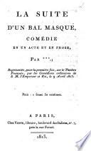 La suite d'un bal masqué