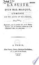 La suite d'un bal masqué
