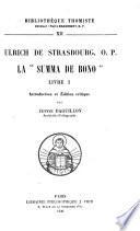 La Summa de Bono.