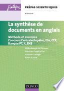 La synthèse de documents en anglais