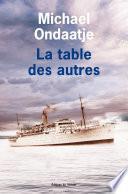 La table des autres