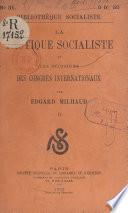 La tactique socialiste et les décisions des congrès internationaux (2)
