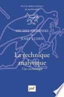 La technique analytique