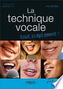La technique vocale