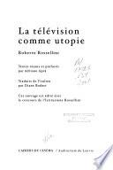 La télévision comme utopie