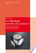 La théologie est-elle une science?