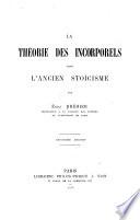 La Théorie Des Incorporels Dans L'ancien Stoïcisme