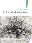 La Théorie des signatures
