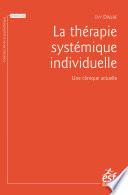 La thérapie systémique individuelle
