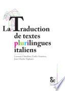 La traduction de textes plurilingues italiens
