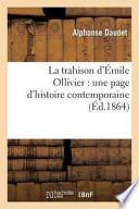 La Trahison D'Emile Ollivier