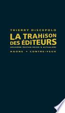 La Trahison des éditeurs