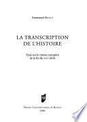 La transcription de l'histoire