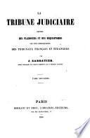 La tribune judiciaire