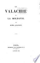 La Valachie et la Moldavie ...