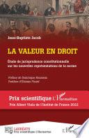 La valeur en droit