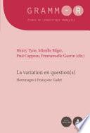 La variation en question(s)