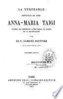 La vénérable servante de Dieu Anna-Maria Taïgi