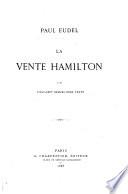 La vente Hamilton
