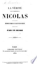 La Verite sur l'empereur Nicolas