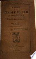 La vérité sur le Masque de fer (les empoisonneurs)