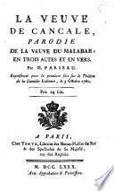 La Veuve De Cancale