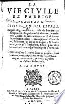 La vie civile de Fabrice Campani ...
