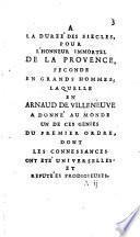 La vie d'Arnaud de Villeneuve