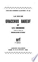 La vie de Gracchus Babeuf
