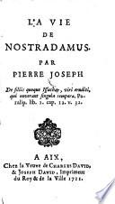 La Vie De Nostradamus