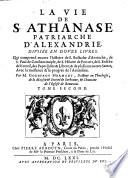 La Vie de S. Athanase