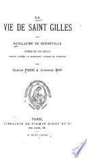 La vie de saint Gilles