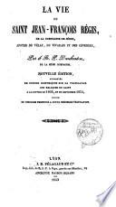 La vie de Saint Jean-François Régis S.J.