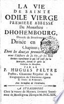 La Vie de Sainte Odile Vierge