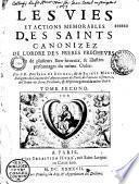 La vie du glorieux patriarche S. Dominique,... et de ses seize compagnons... par le révérend père Jean de Rechac,...
