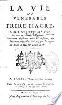 La Vie Du Venerable Frere Fiacre, Augustin Déchaussé
