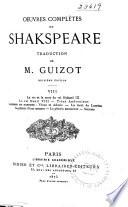 La vie et la mort du roi Richard III. Le roi Henri VIII. Titus Andronicus. Poëmes et sonnets. Appendice: Testament de Shakspeare