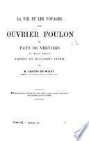 La vie et les voyages d'un ouvrier foulon du pays de Verviers au XVIIIe siècle