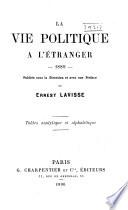La Vie politique à l'étranger
