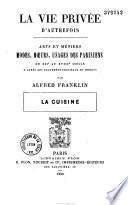 La vie privée d'autrefois