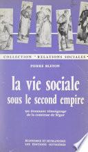 La vie sociale sous le Second Empire