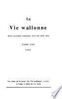 La Vie wallonne