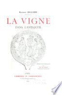 La vigne dans l'antiquité