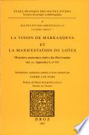 La vision de Markandeya et la manifestation du lotus