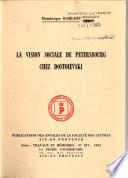 La vision sociale de Petersbourg chez Dostoievski